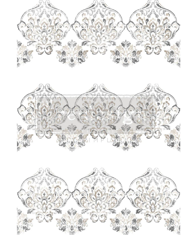 Transferts d'image - Antique Damask