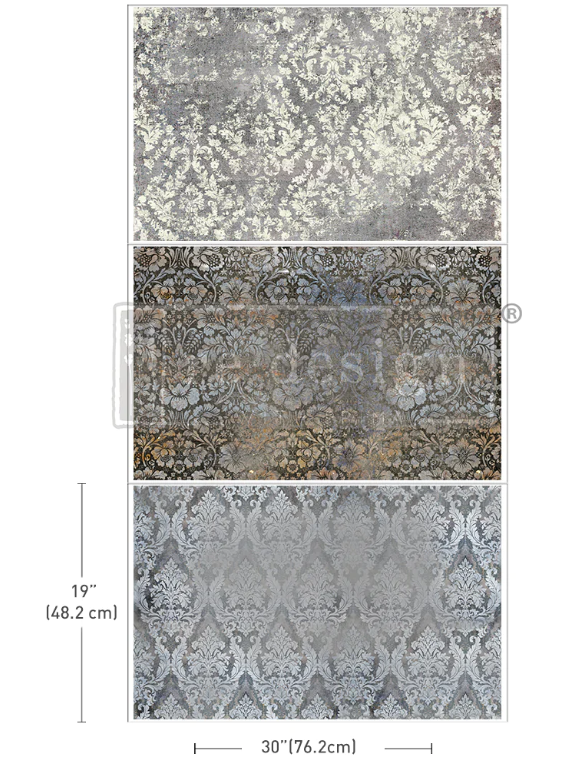 Papier découpage - Antique Elegance (Paquet de 3)