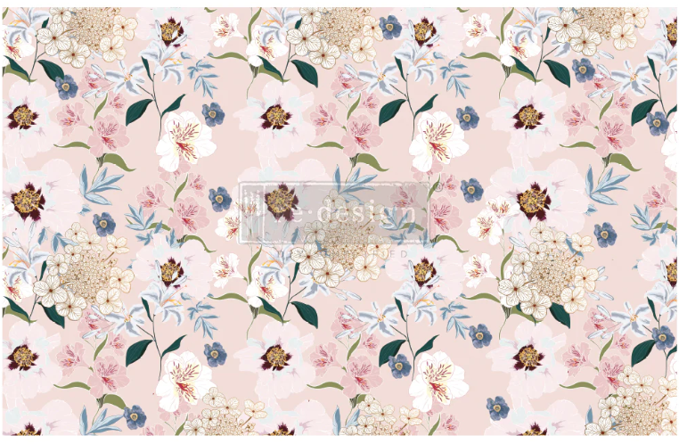 Papier découpage - Blush Floral