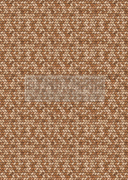 Papier découpage - Braided Bliss (A1 Fibre Tissus)