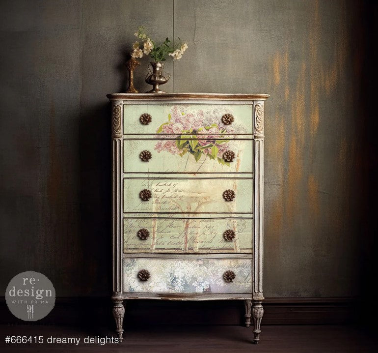 Papier découpage - Dreamy Delights (Paquet triple)