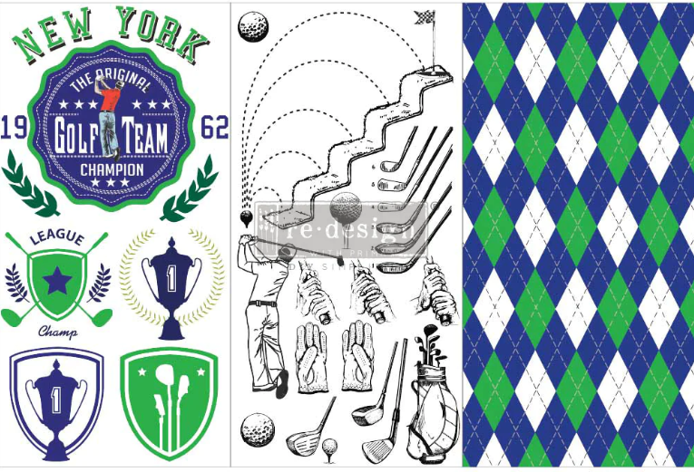 Transferts d'image - Golf (Petit)