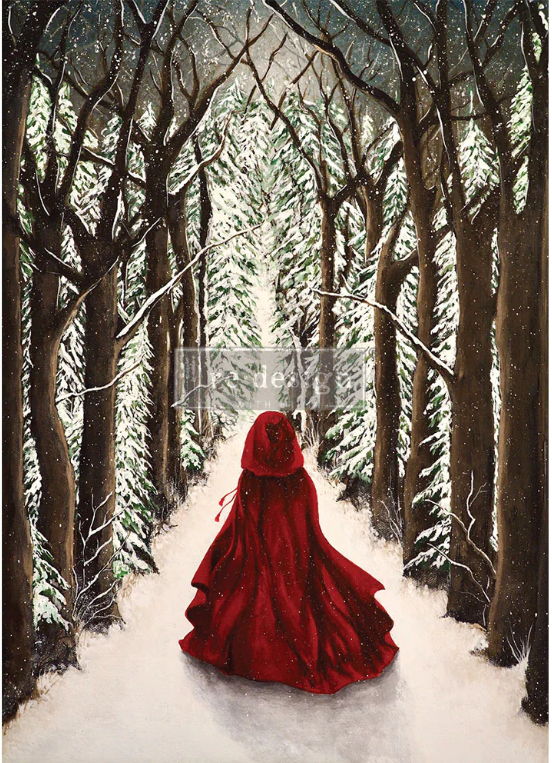 Papier découpage - In Deep Forest (papier de riz) A1