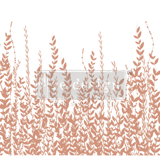 In the Field - Kacha Rose gold Foil - Transferts d'image