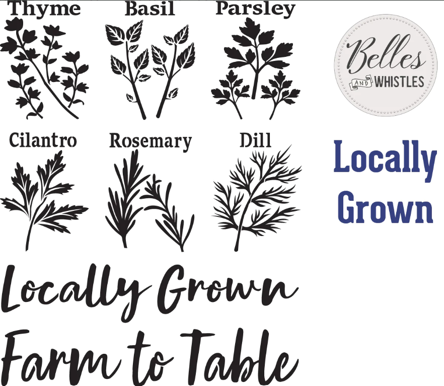 Pochoirs - Locally Grown