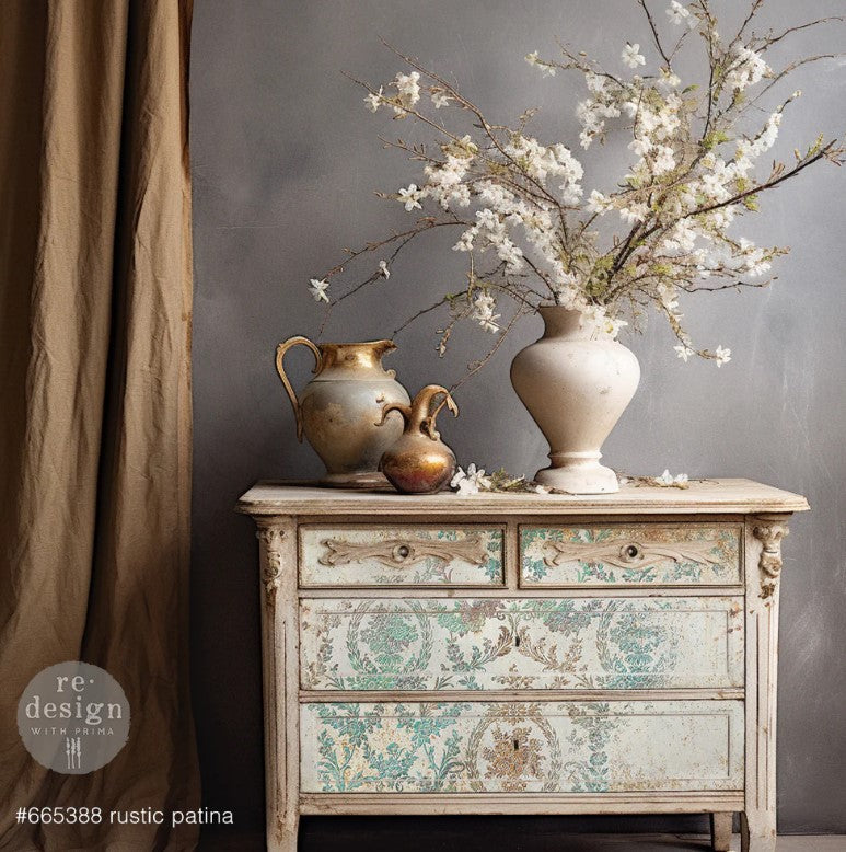 Papier découpage - Rustic Patina