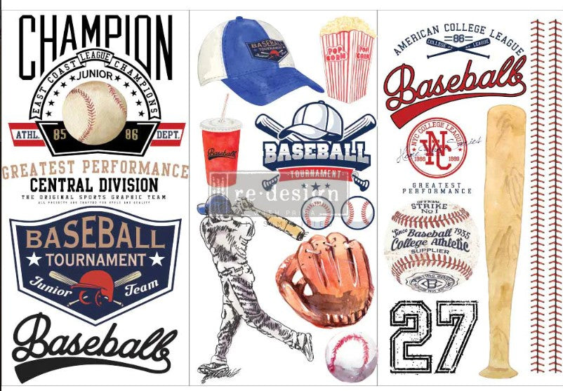 Transferts d'image - Baseball (Petit)