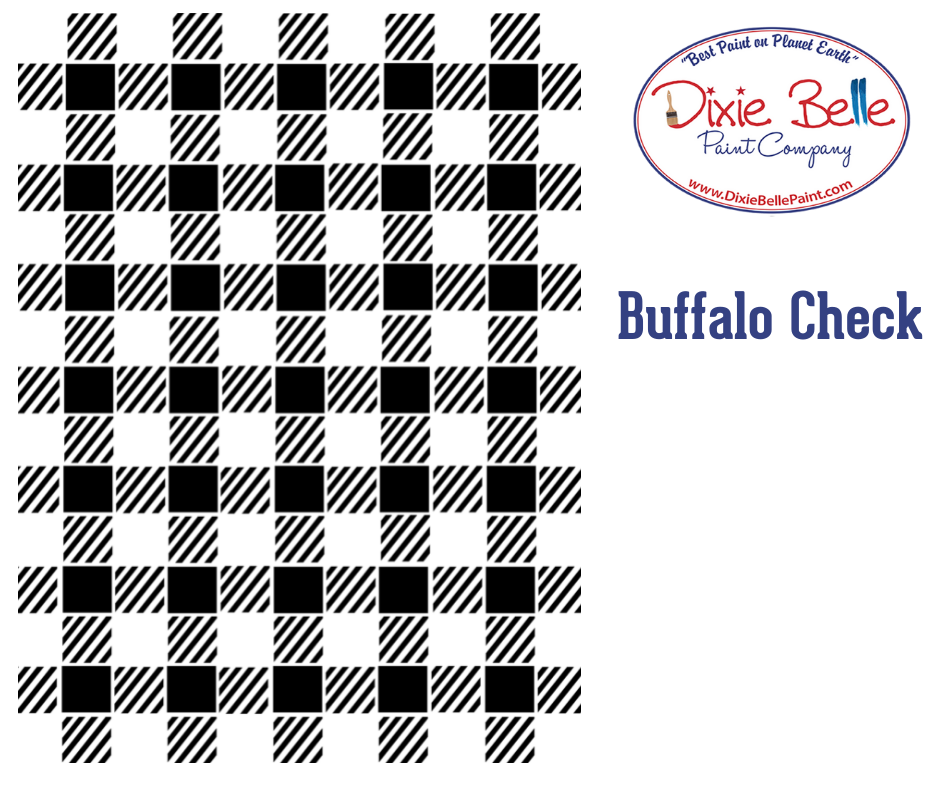 Pochoirs - Buffalo Check