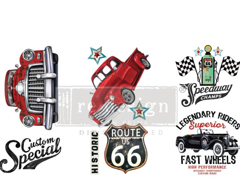 Transferts d'image - Classic Rides (Petit)