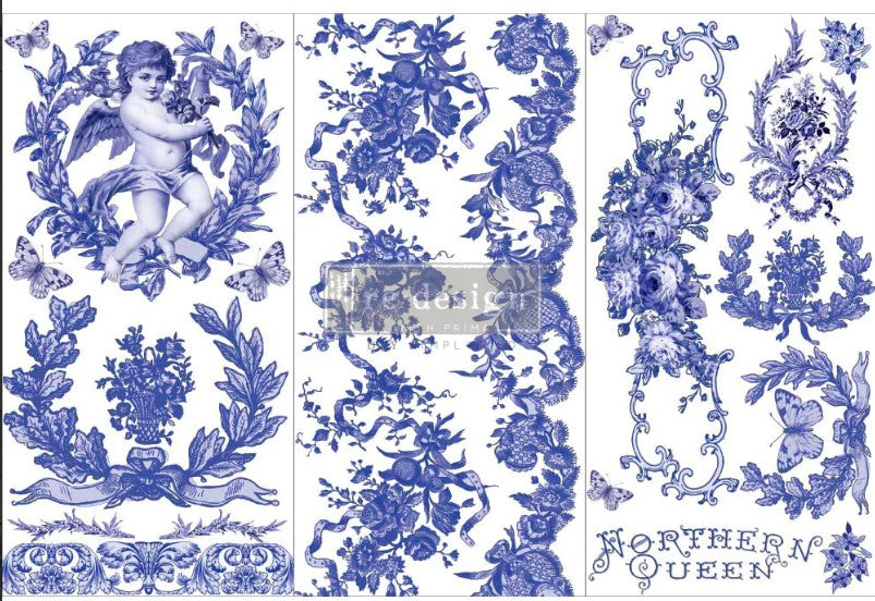 Transferts d'image - French Blue (Petit)
