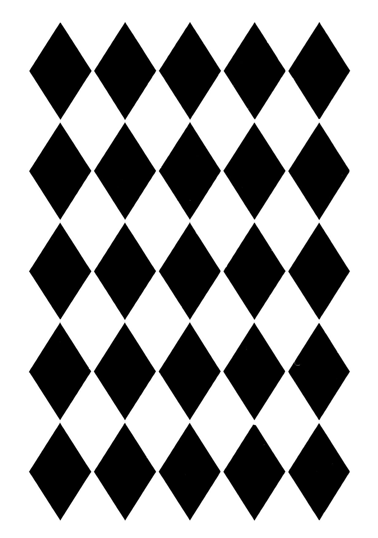 Pochoirs - Posh Harlequin