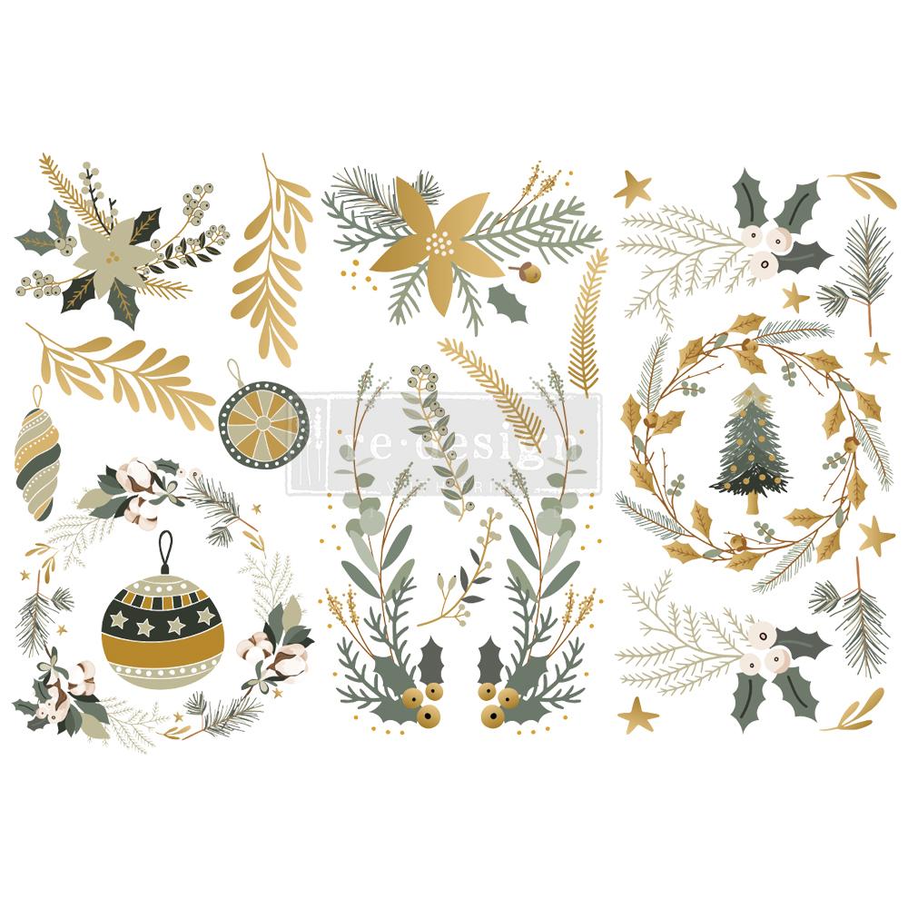 Image transfers - Holiday Spirit