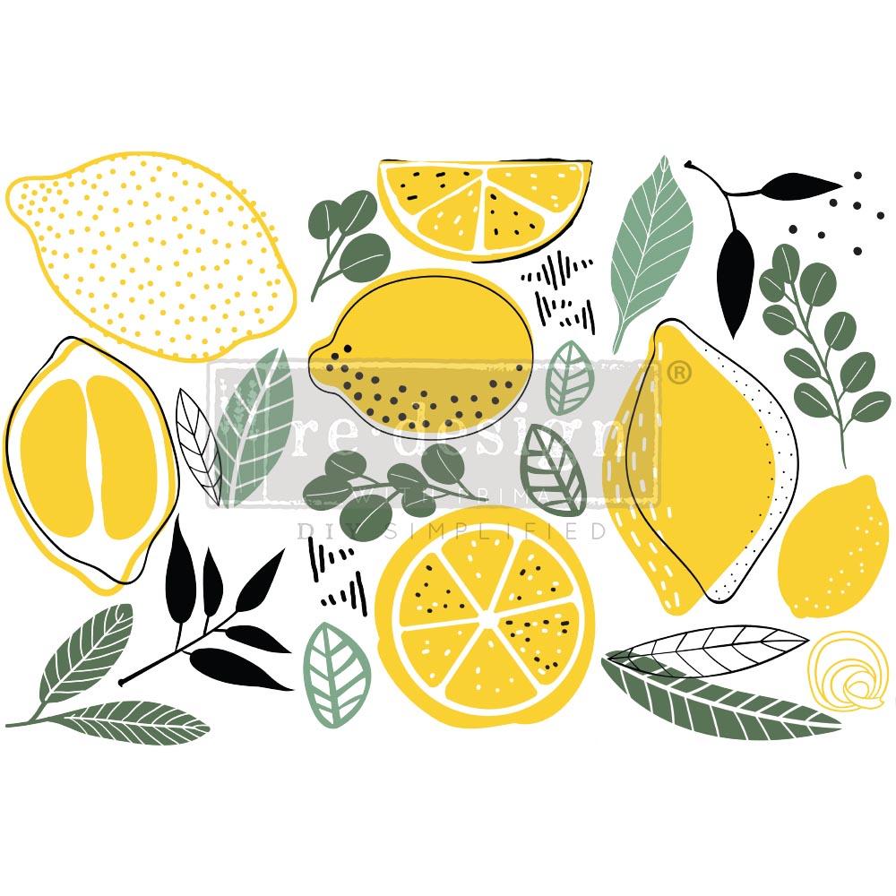 Transferts d'image - Lemon (Citron) (Petit)