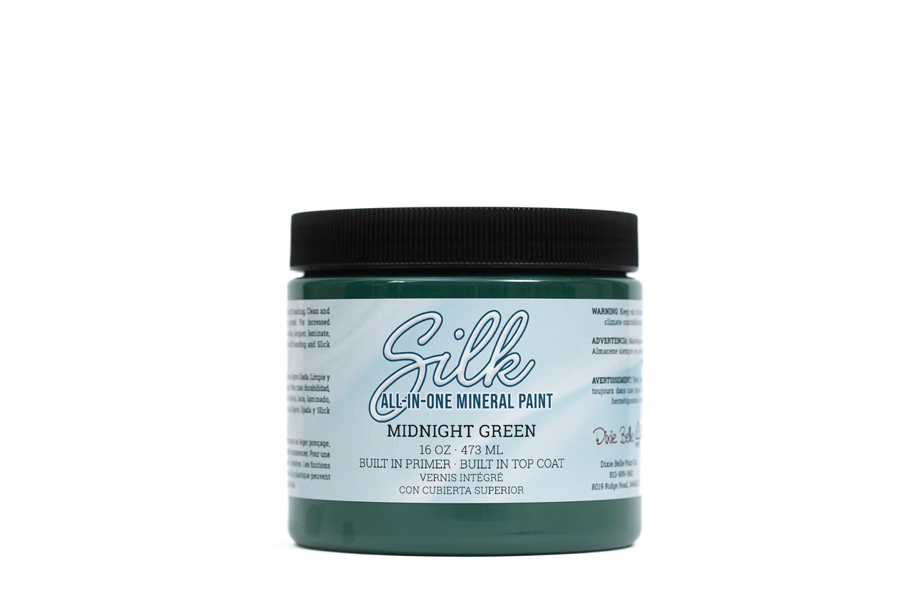 Silk Paint - Midnight Green
