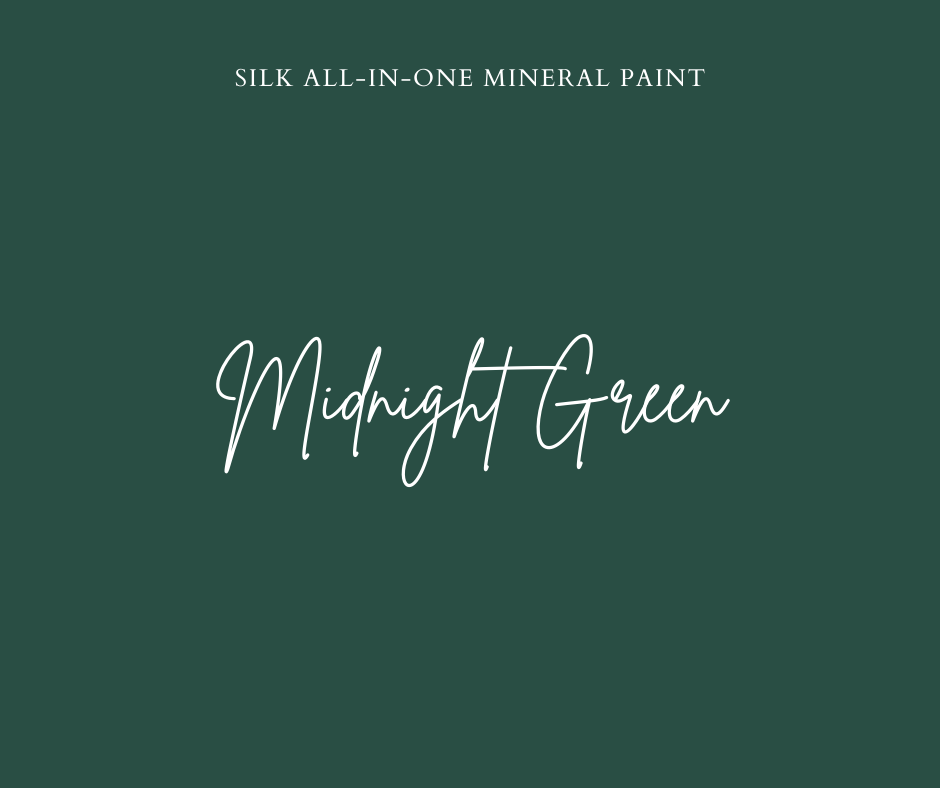 Silk Paint - Midnight Green