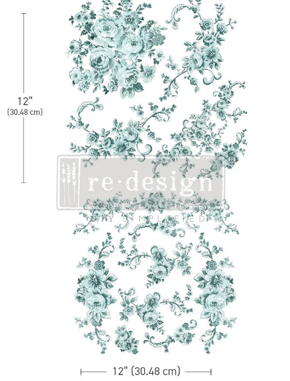 Transferts d'image - Minty Roses (Maxi)