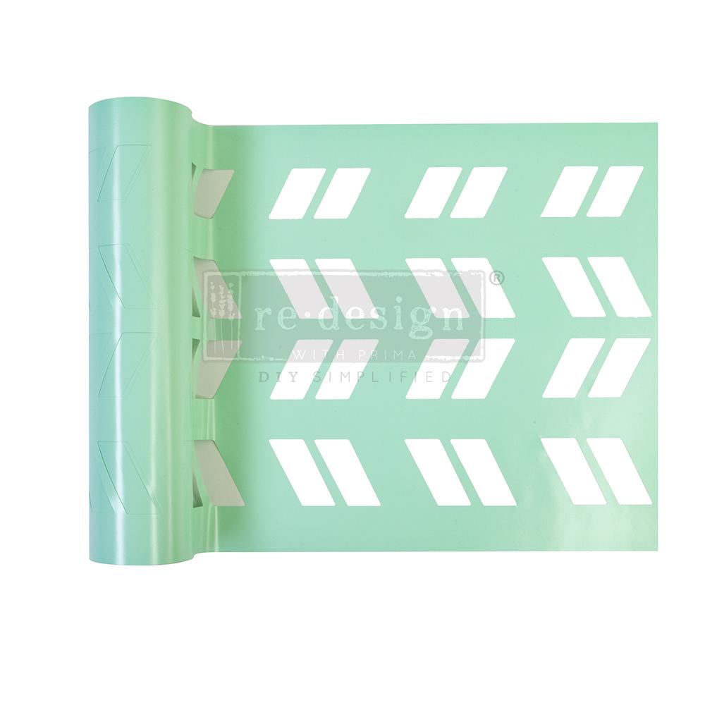 Pochoirs - Modern Arrows (Rouleau Adhesif) Stick & Style Stencil