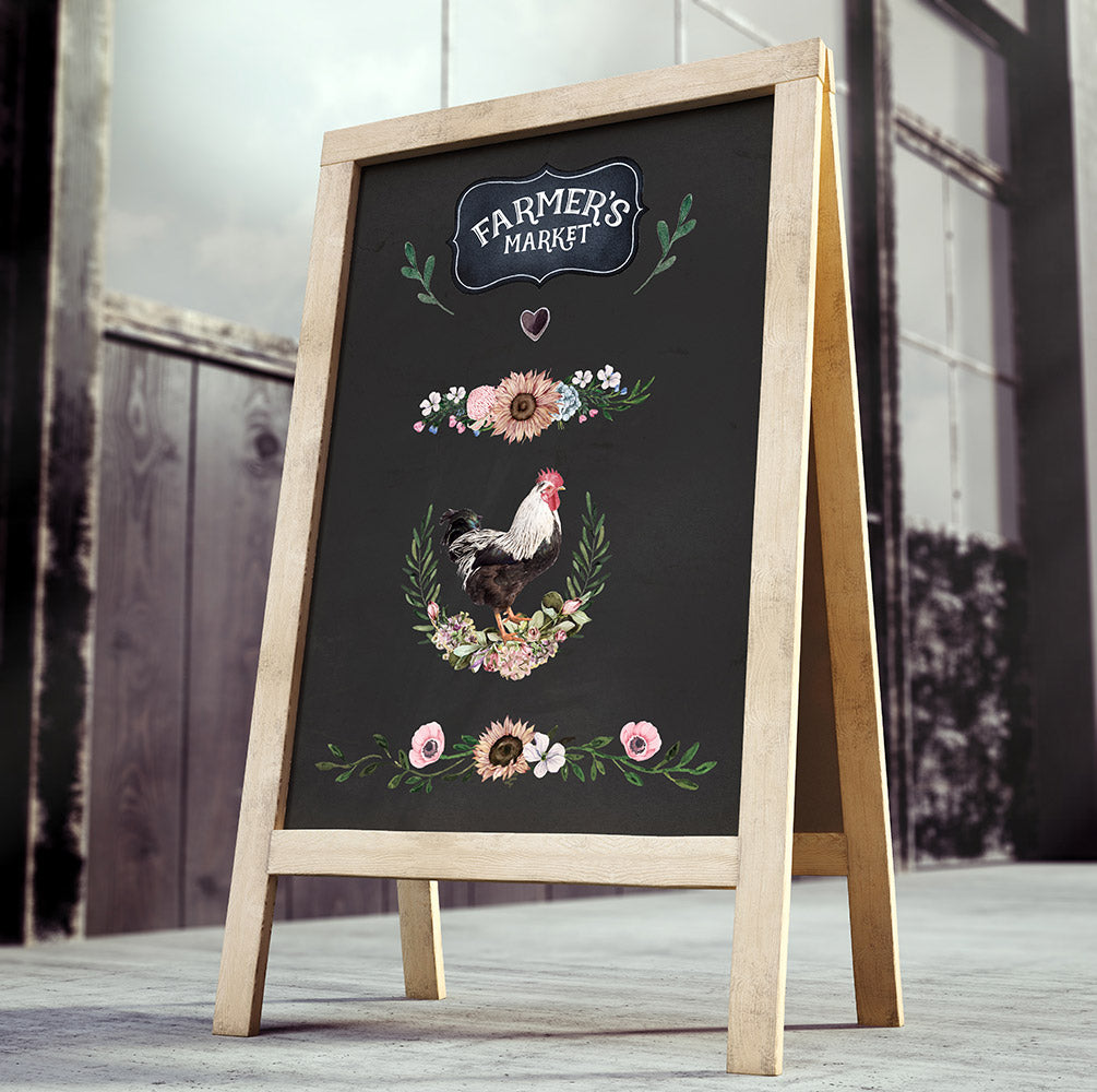 Transferts d'image - Morning Farmhouse (Petit)