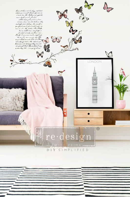 Transferts d'image - Parisian Butterfly