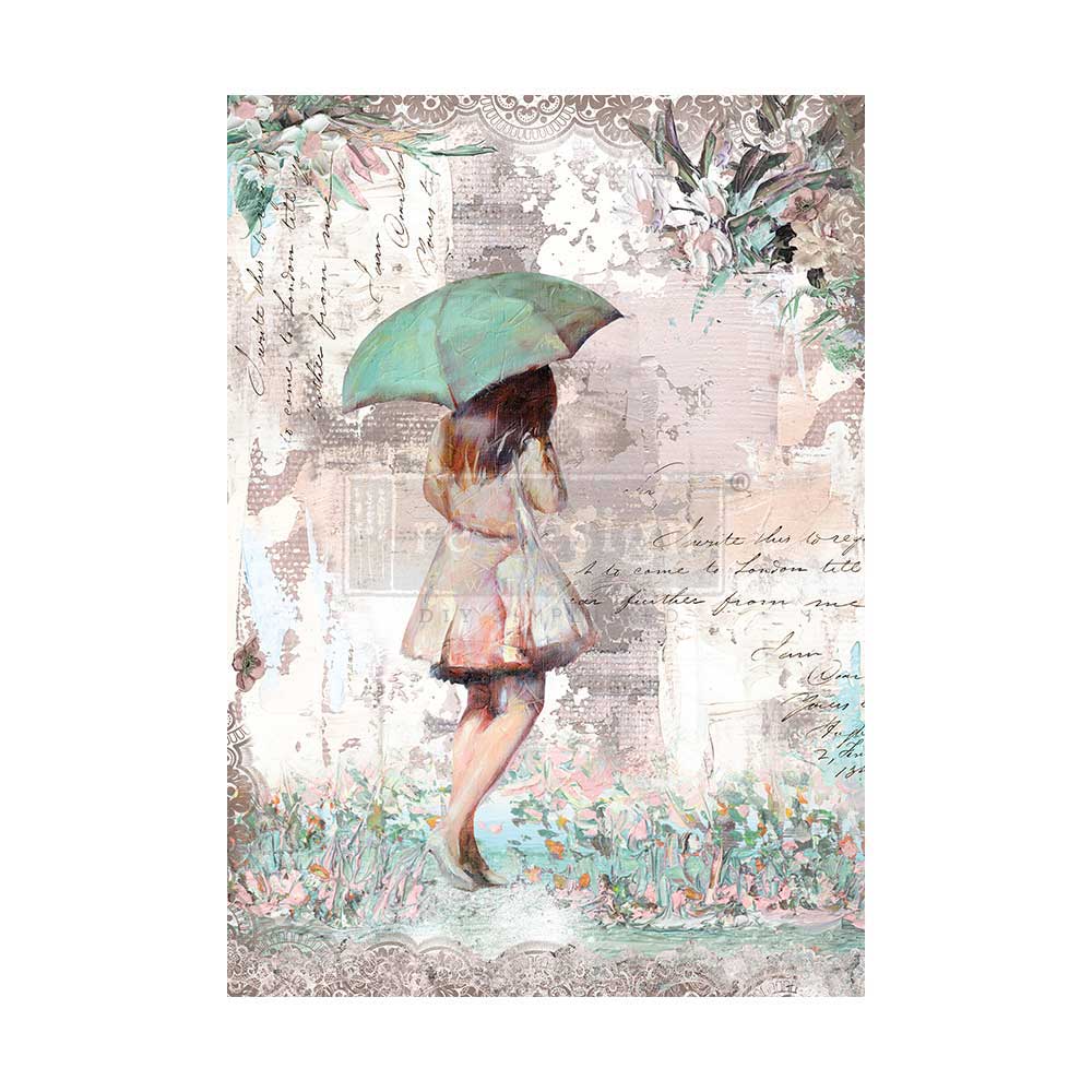 Papier découpage - Rainy Afternoon (A1 Fiber Tissue)