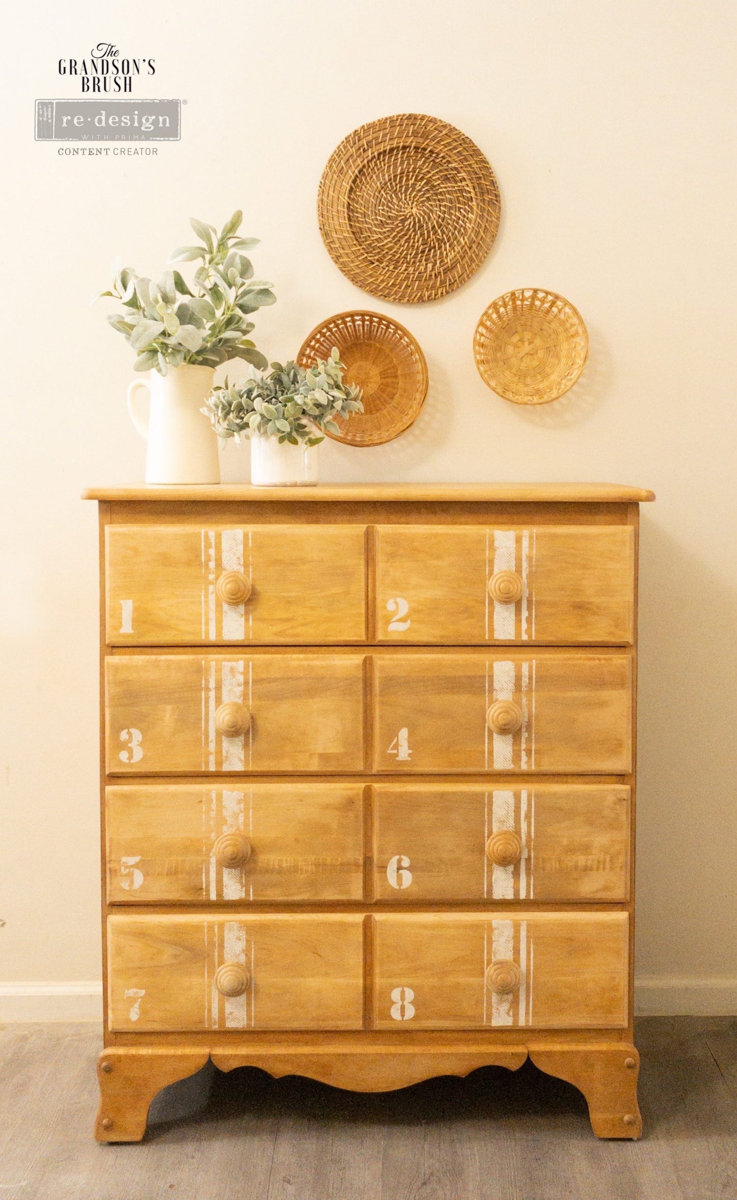 Stamps - Stripes (Numbers)