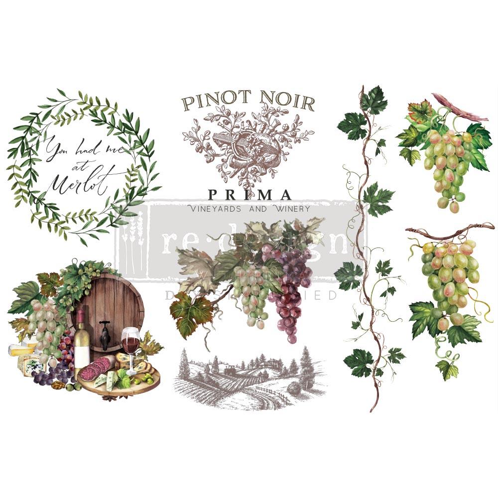Image transfers- Wine