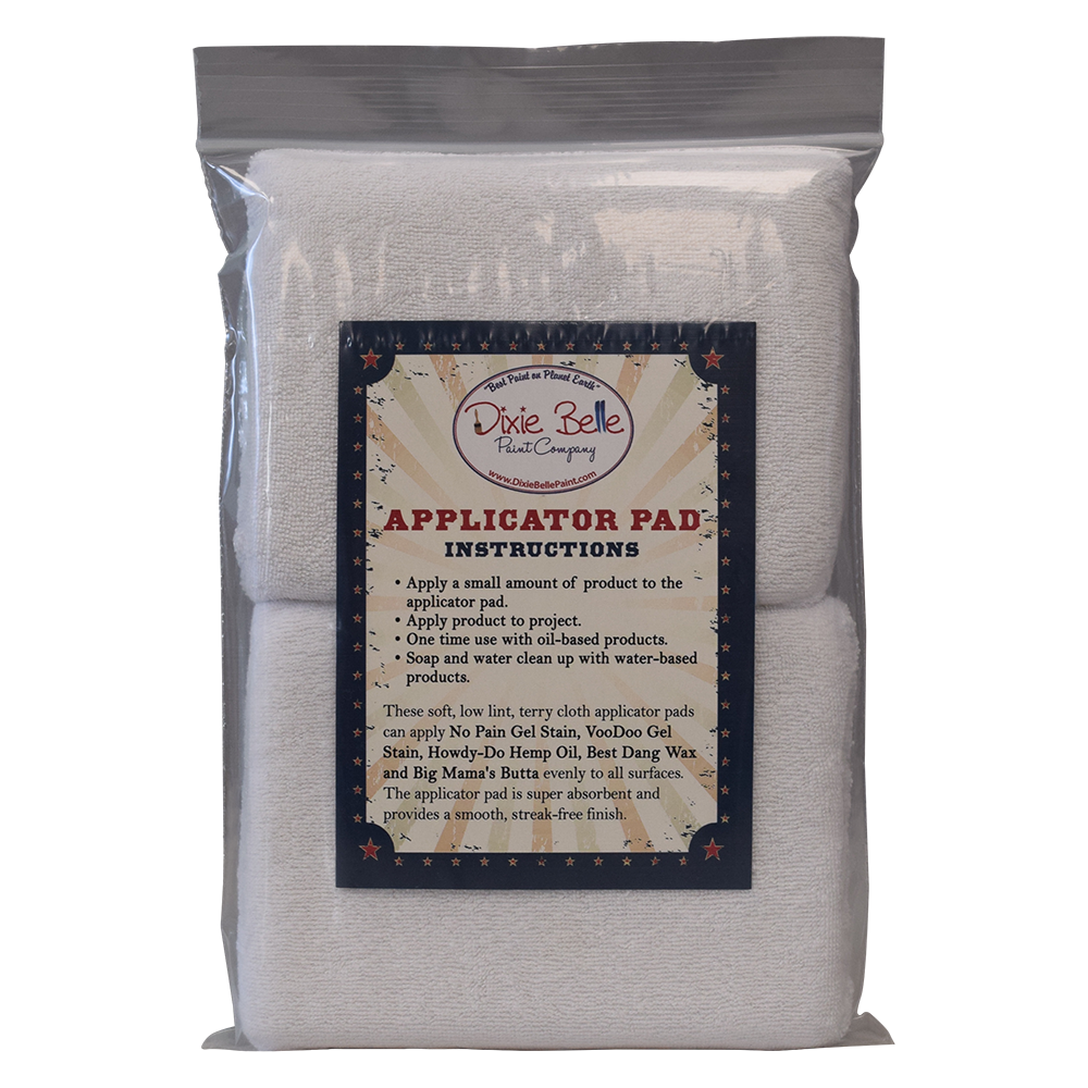 Les tampons applicateurs sont un produit de Dixie Belle.