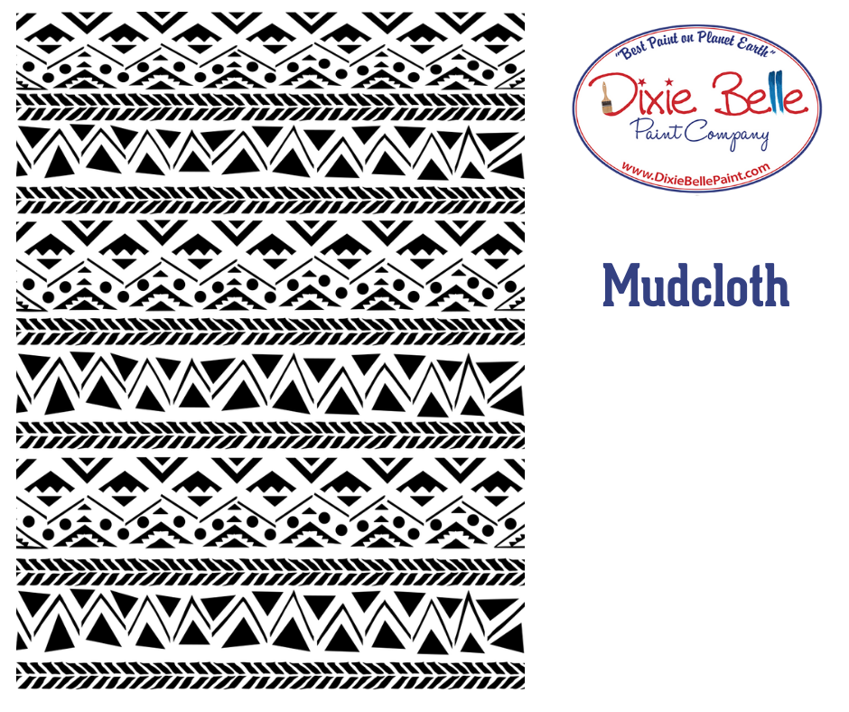 Pochoirs - Mudcloth