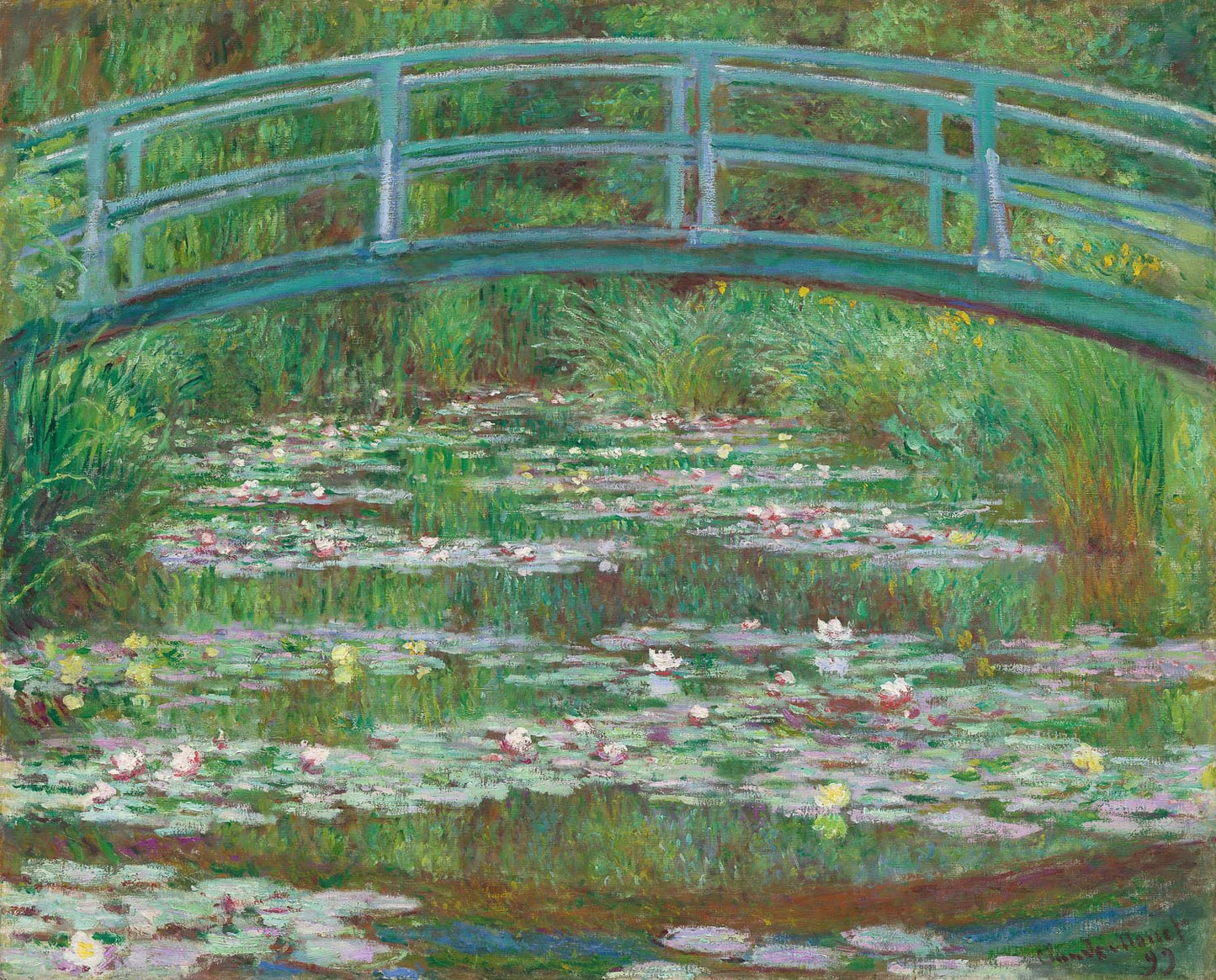 Decoupage Paper - Water Lily Bridge A3 (Small) (Rice Paper)