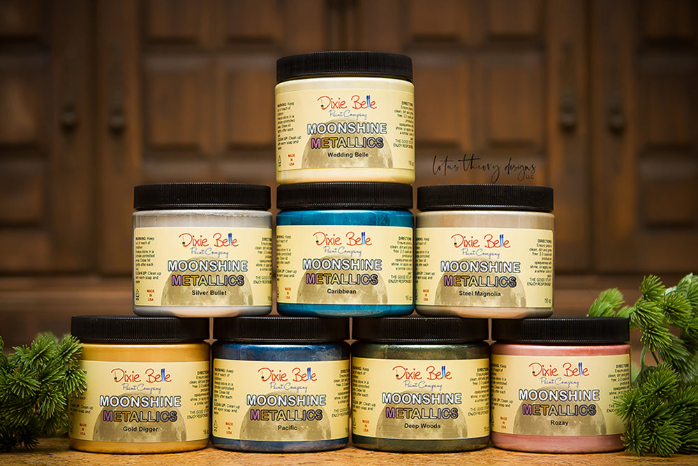 Metallic Moonshine Paint – Boutique Paon d'Art