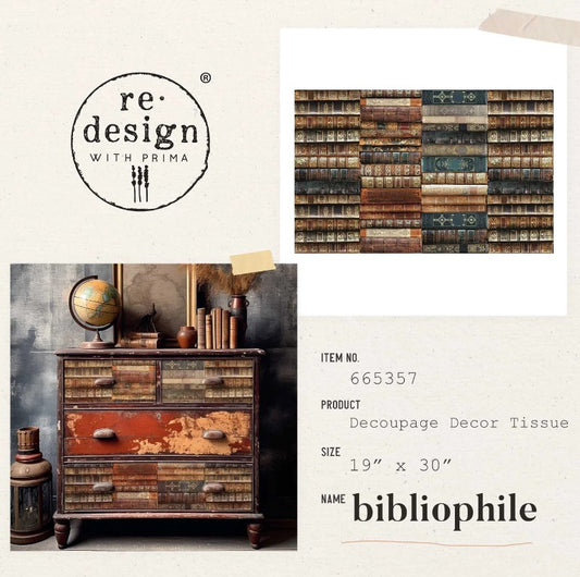Papier découpage - Bibliophile