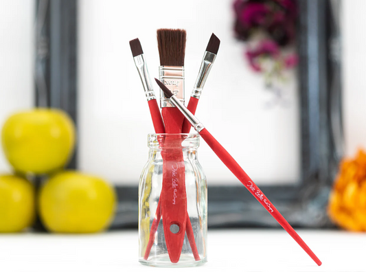 Pinceaux d'artiste (Paquet de 4 ) Artist Brush set - Pinceaux de fibres synthétiques