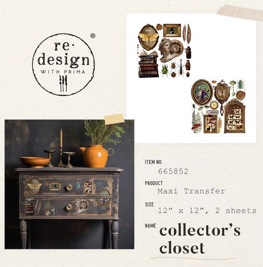 Transferts d'image - Collector's Closet (Maxi)