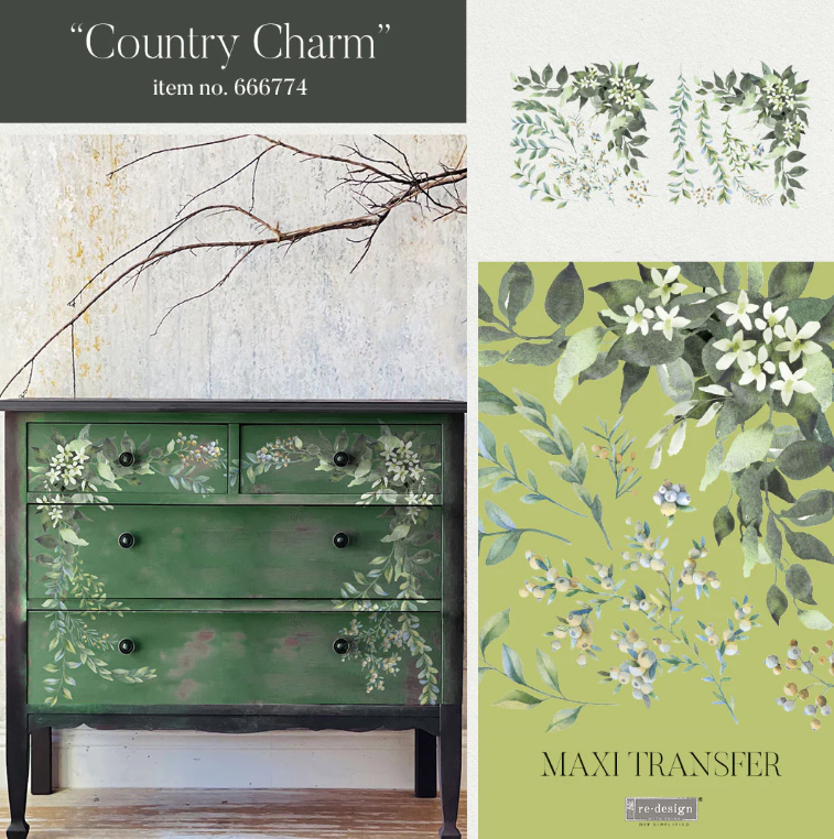 Transferts d'image - Country Charm  (Maxi)