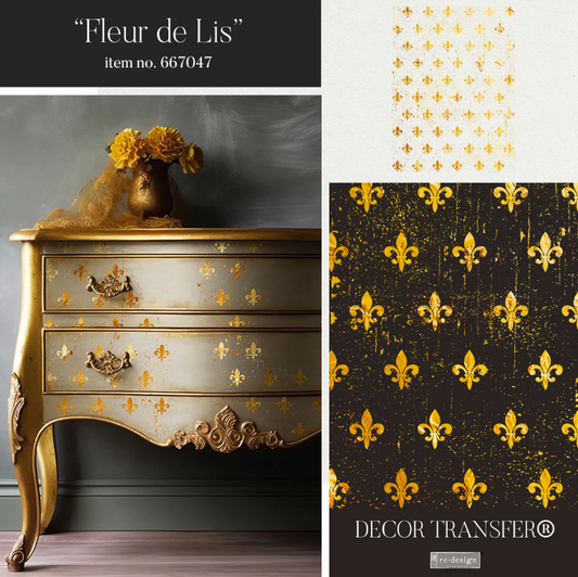 Transferts d'image - Fleur de Lis