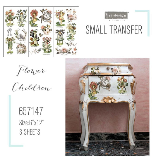 Transferts d'image - Flower Children (Petit)