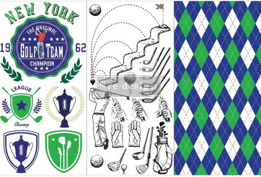 Transferts d'image - Golf (Petit)