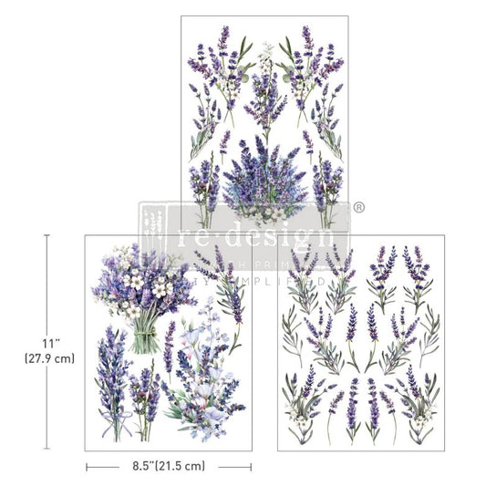 Transferts d'Image - Lavender Bunch (middy)