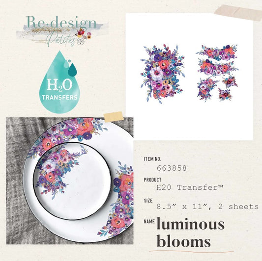 H2O Petit Transfert - Luminous Blooms
