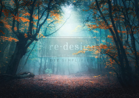 Papier découpage - Luminous Woodscape (A1 Fibre Tissus)