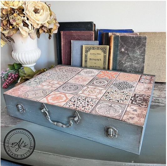 Papier découpage - Moorish Tiles (Papier de Riz)