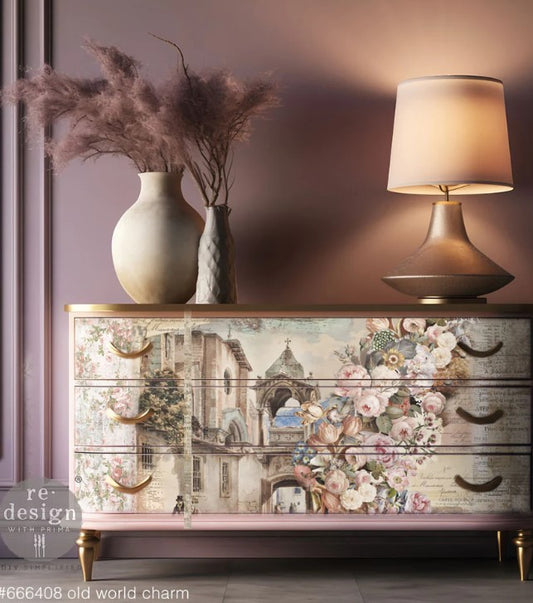 Papier découpage -Old World Charm (Paquet triple)