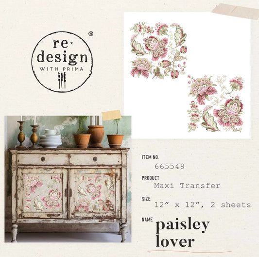 Transferts d'image - Paisley Lover (Maxi)