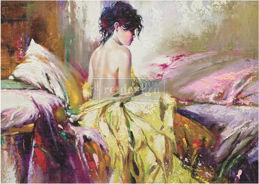 Papier découpage - Peaceful (papier de riz) A1