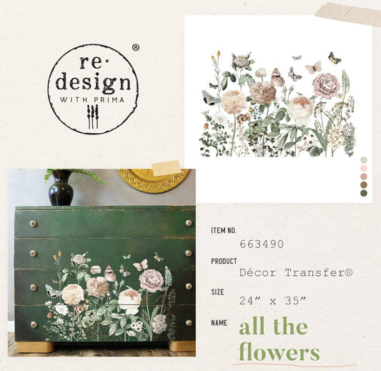 Transferts d'image - All the Flowers
