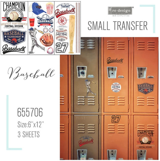 Transferts d'image - Baseball (Petit)