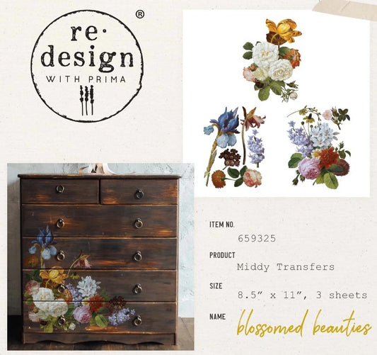 Transferts d'image - Blossomed Beauties (Middy)