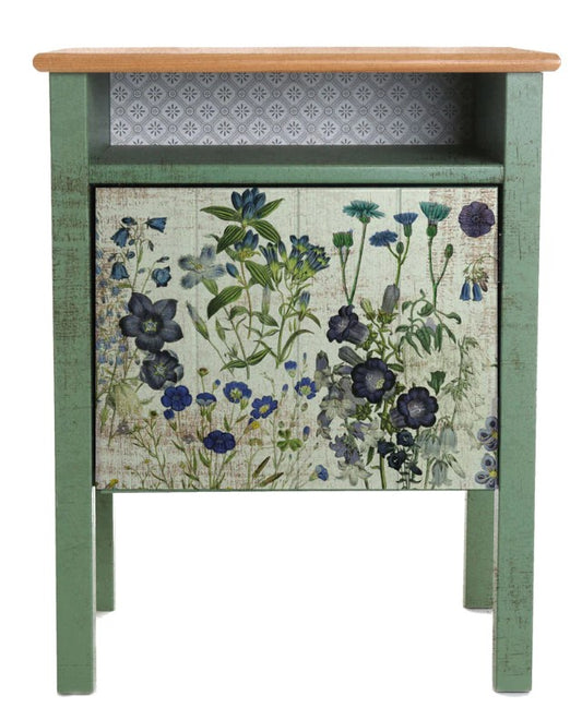Papier découpage - Blue Meadows (Tissus)