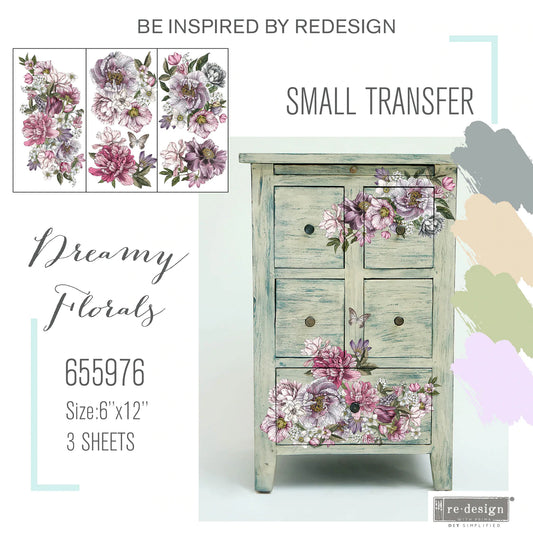 Transferts d'image - Dreamy Florals