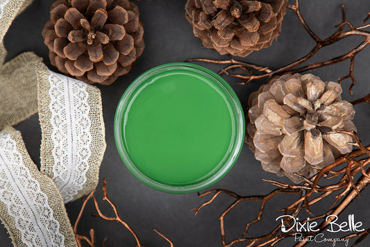 La peinture de couleur "Evergreen" de Dixie Belle est un vert ni trop lumineux, ni trop sombre, juste ce qu'il faut ! La peinture à la craie minérale de Dixie Belle est un produit de qualité supérieur. Parfaite pour peindre sur les meubles, elle peut aussi très bien être utilisée sur d'autres surfaces comme le bois, le métal, le verre, la céramique, le tissus et plus.